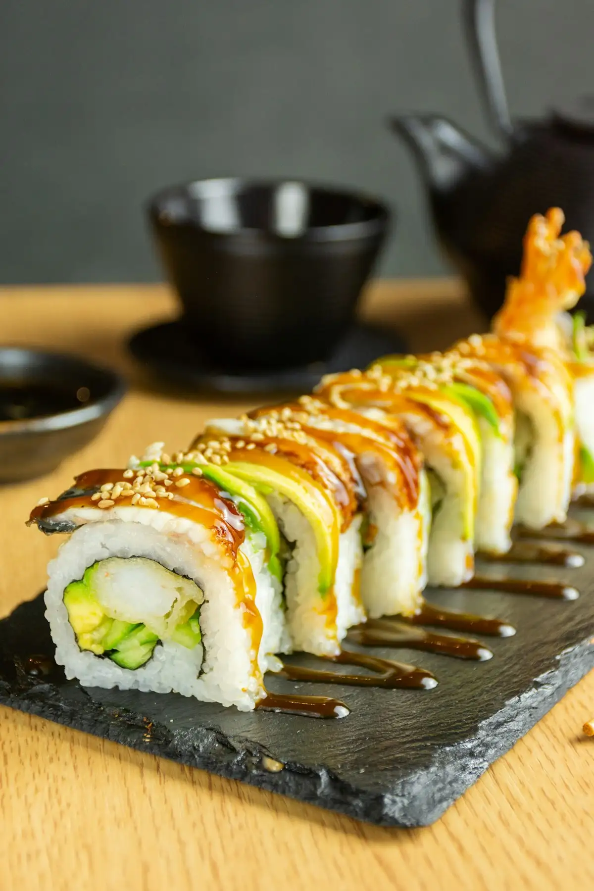 Sushi and appetizer platters catering from Hibachi K and Sushi in Raleigh, NC
